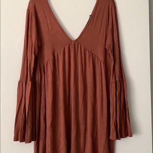 Fall flare sleeve tunic
